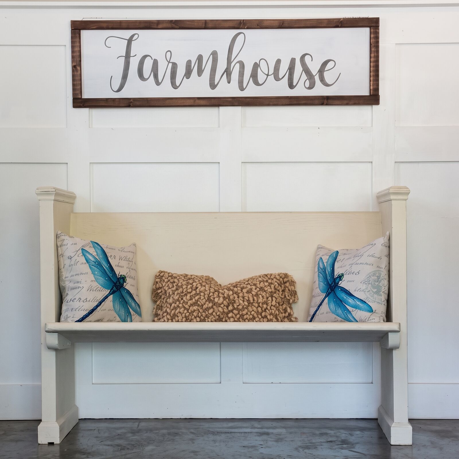 Vintage Church Pew Restoration - After State