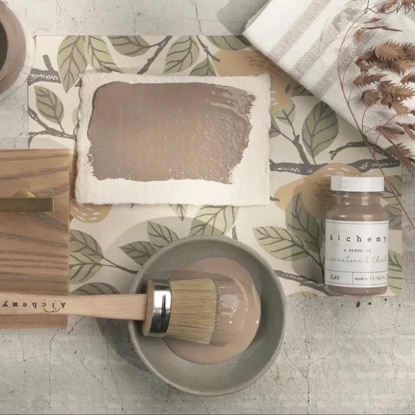 Alchemy Chalk Paint by Fusion Clay styled example 2
