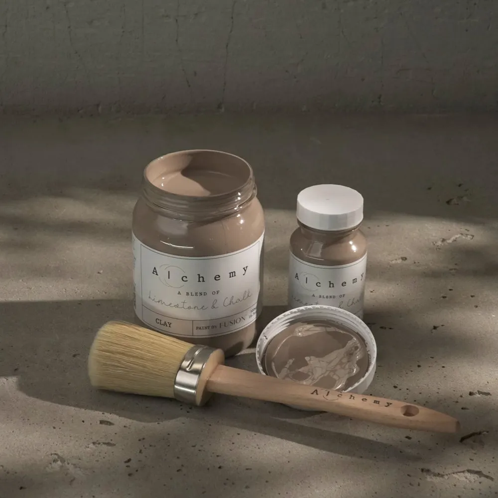 Alchemy Chalk Paint by Fusion Clay styled example 3
