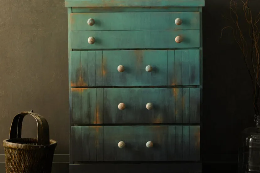 Alchemy Chalk Paint by Fusion Juniper styled example 1