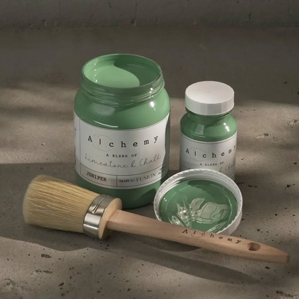 Alchemy Chalk Paint by Fusion Juniper styled example 3