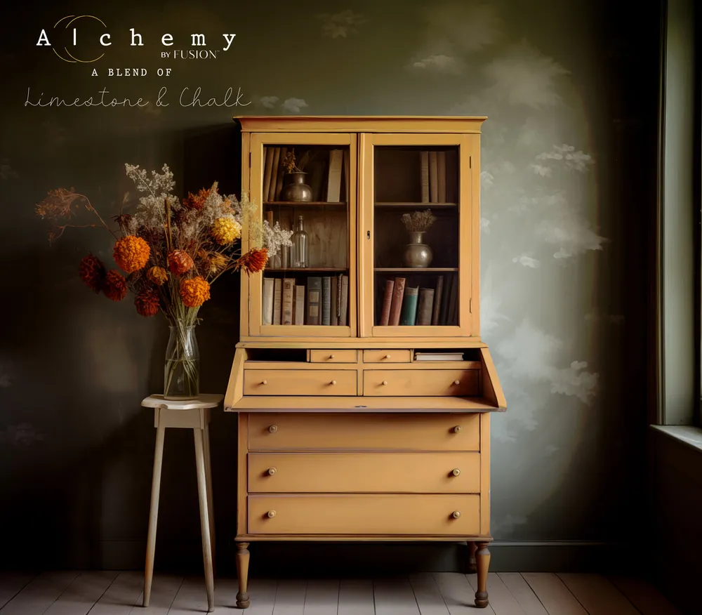 Alchemy Chalk Paint by Fusion Marigold styled example 1