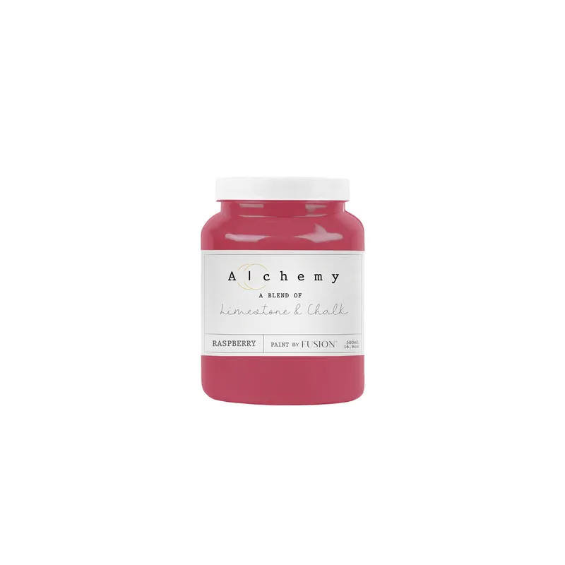 Alchemy Chalk Paint container in Raspberry