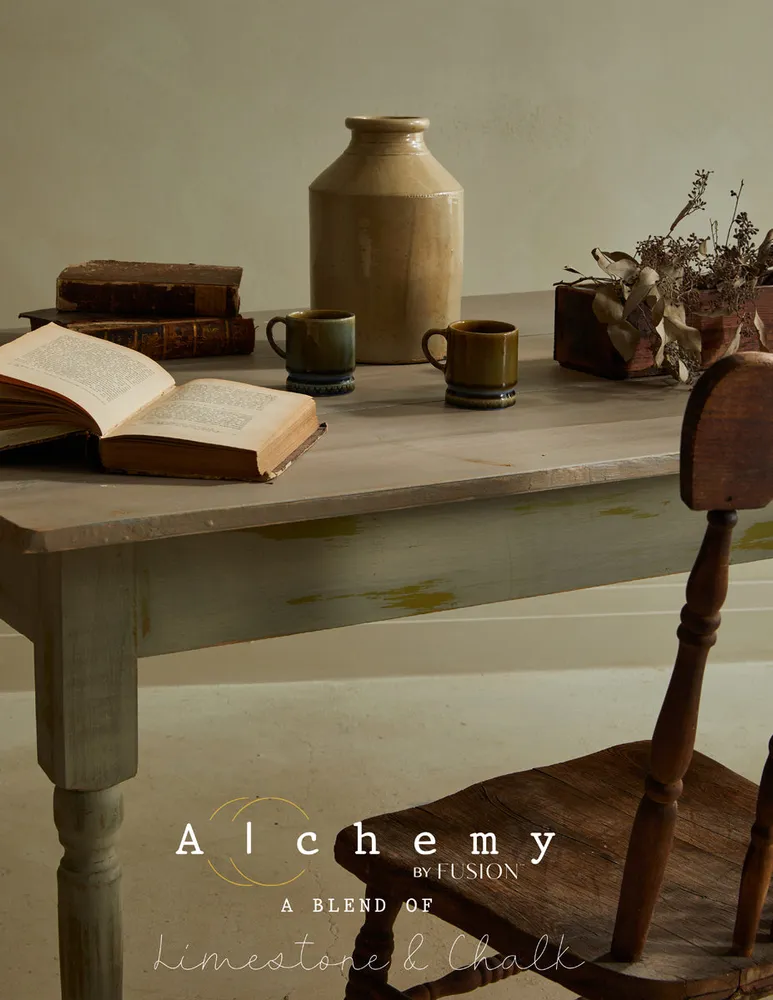 Alchemy Chalk Paint by Fusion Sage styled example 4