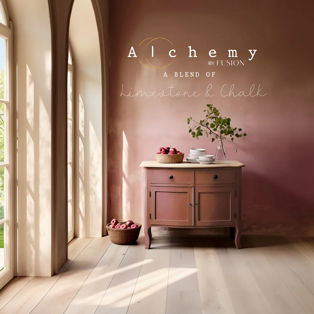 Alchemy Chalk Paint by Fusion Sienna styled example 1