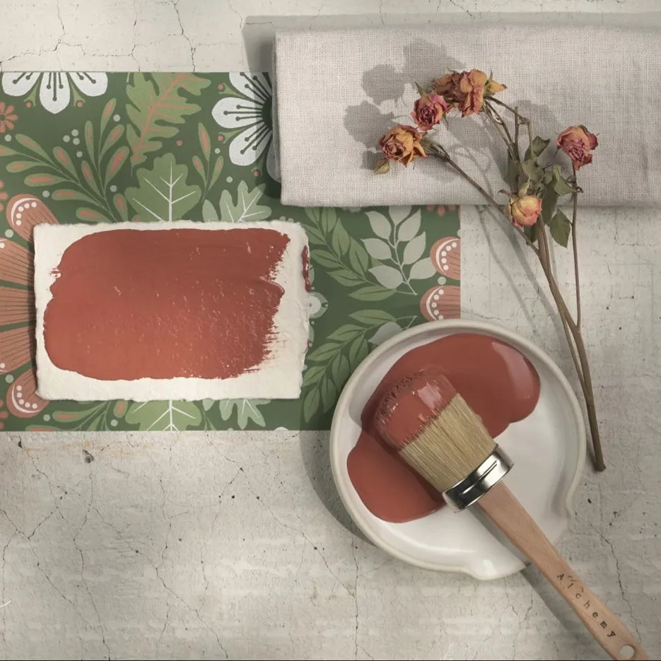 Alchemy Chalk Paint by Fusion Sienna styled example 2