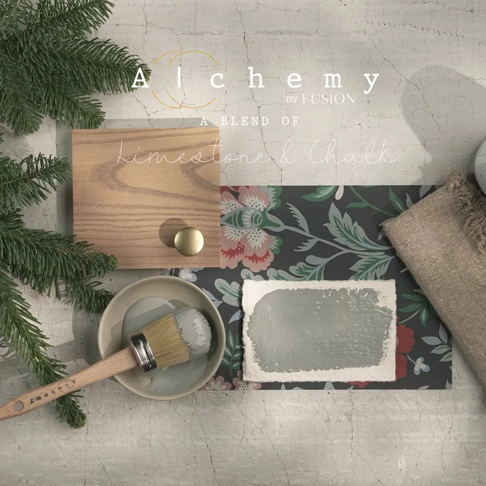 Alchemy Chalk Paint by Fusion Spruce styled example 3