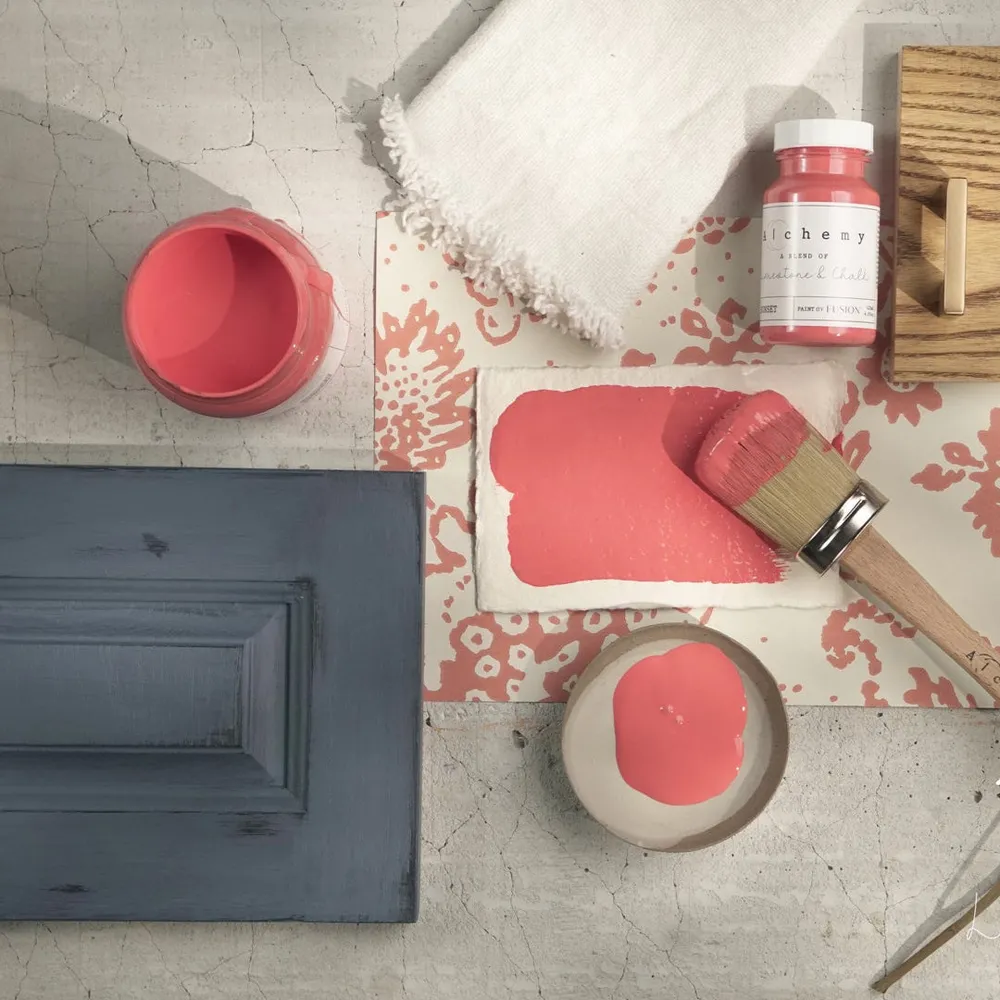 Alchemy Chalk Paint by Fusion Sunset styled example 4