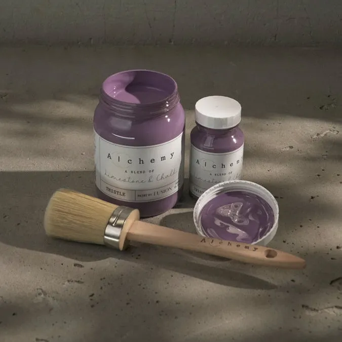 Alchemy Chalk Paint by Fusion Thistle styled example 2