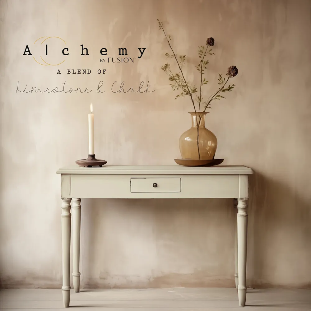 Alchemy Chalk Paint by Fusion White Oak styled example 1