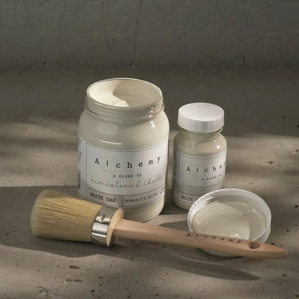 Alchemy Chalk Paint by Fusion White Oak styled example 2