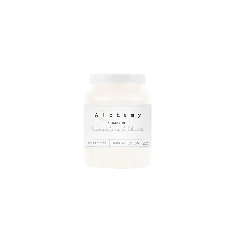 Alchemy Chalk Paint container in White Oak