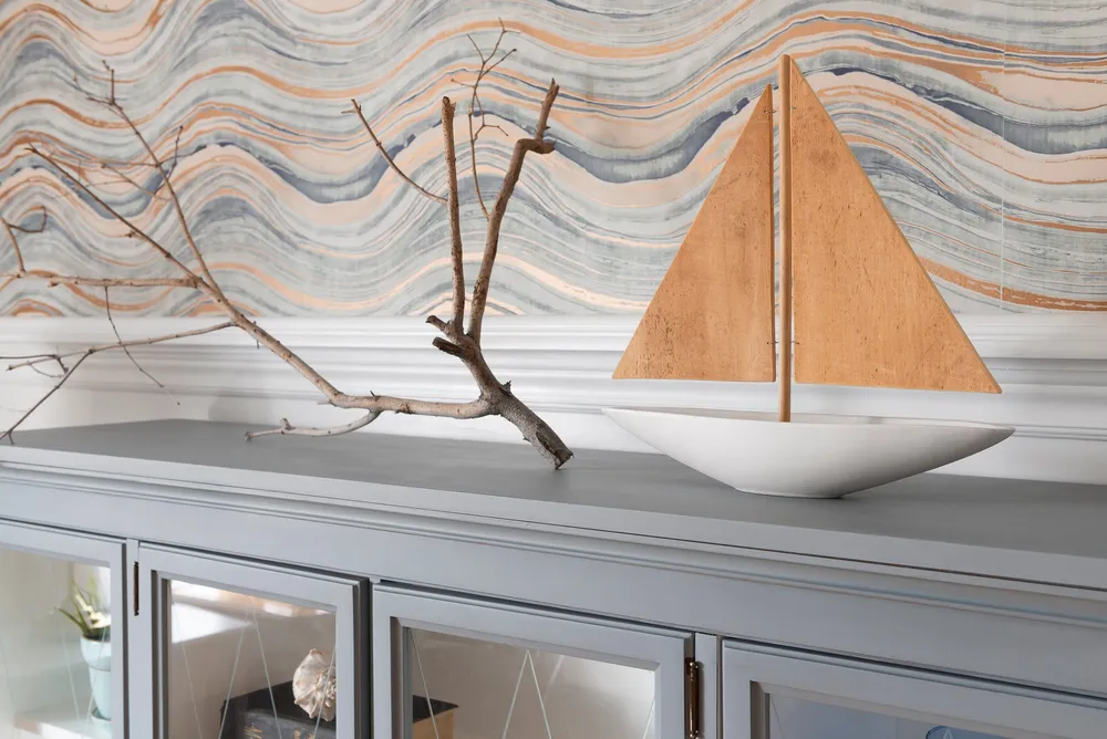 Milk Paint by Fusion Coastal Blue styled example 3