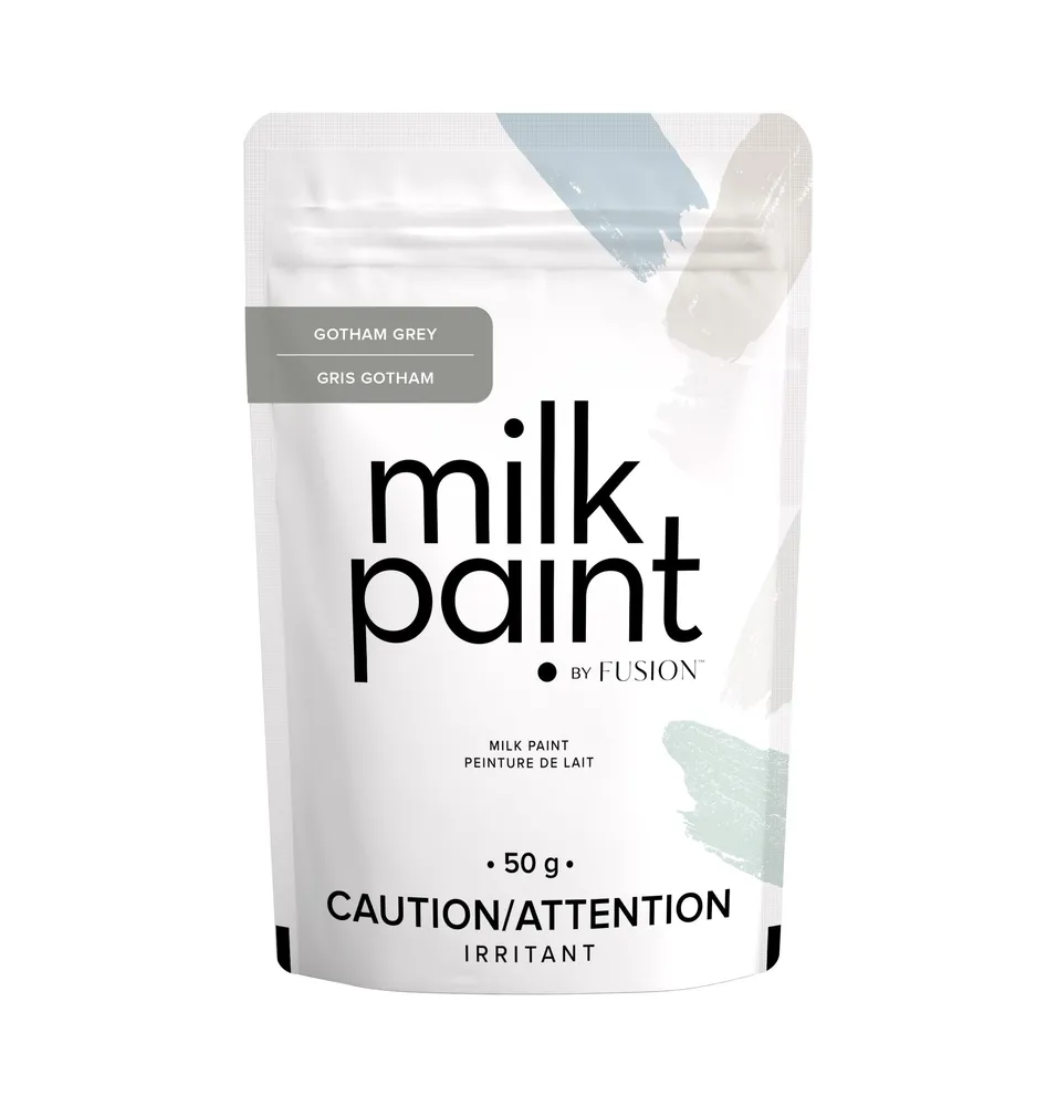 Milk Paint by Fusion Gotham Grey styled example 4