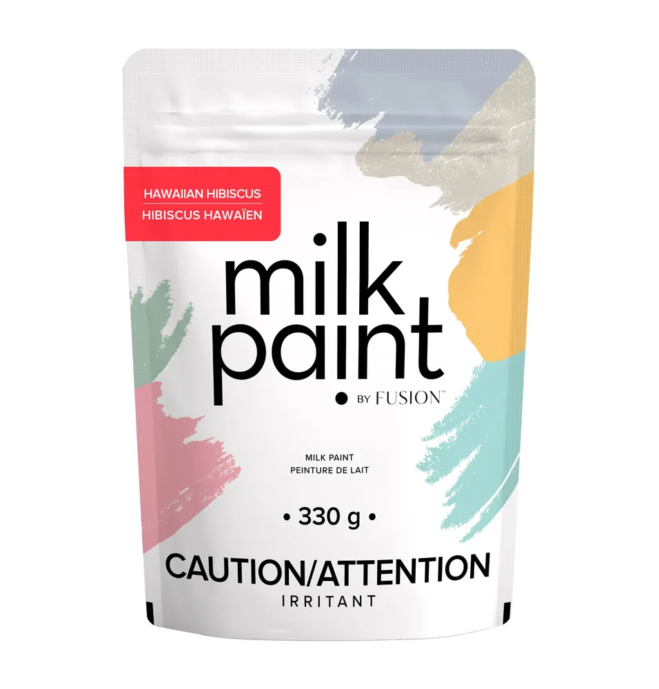 Milk Paint by Fusion Hawaiian Hibiscus styled example 1