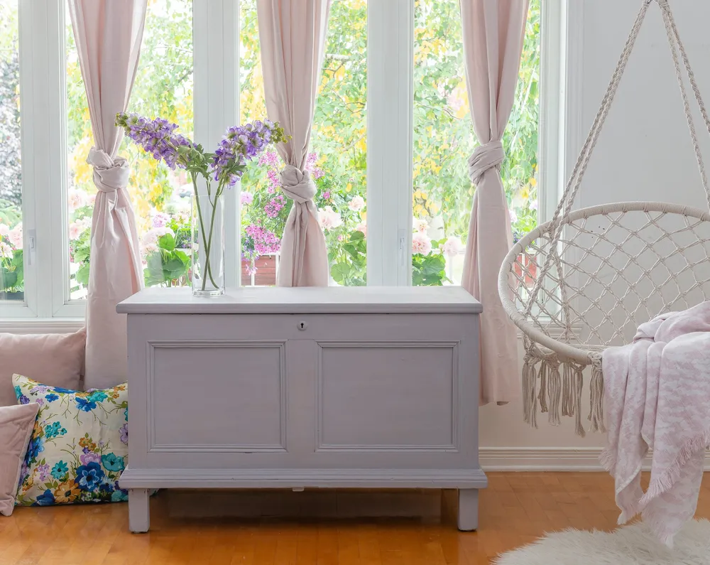 Milk Paint by Fusion Wisteria Row styled example 3