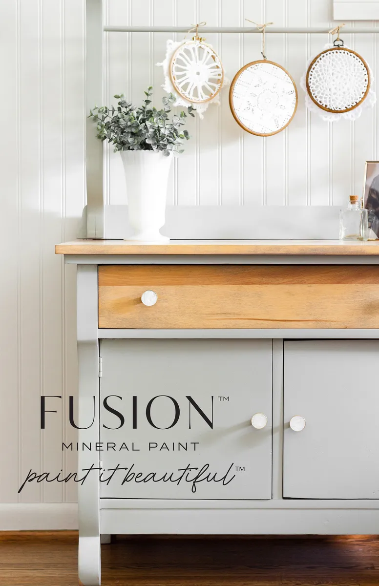 Fusion Mineral Paint Eucalyptus styled example 1