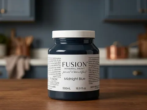 Midnight Blue Fusion Paint Jar
