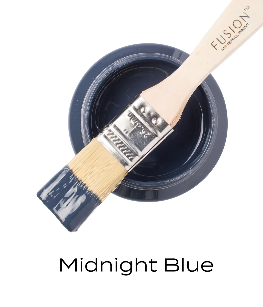 Fusion Mineral Paint Midnight Blue styled example 1