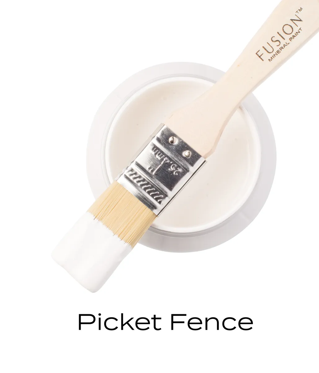Fusion Mineral Paint Picket Fence styled example 1